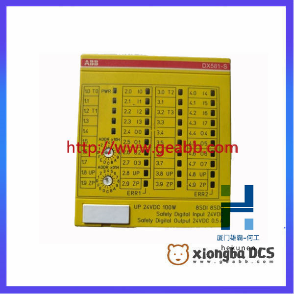 DX581-S ABB 综合保护器模块PLC控制器