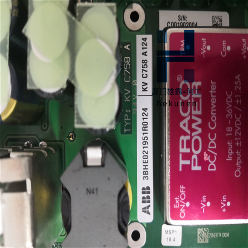 ABB 3BHE023784R0001 控制单元 高压逆变器